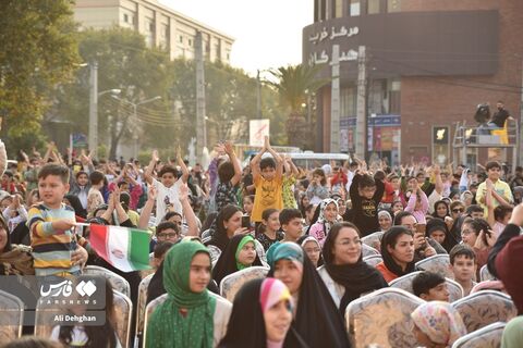 جشن بزرگ هفته ملی  کودک با حضور مل‌مل در گرگان