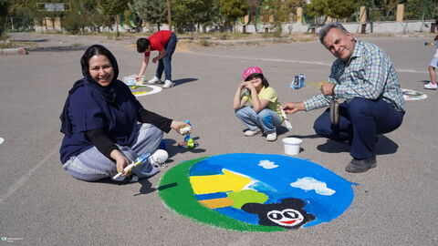 جشنواره خانوادگی دایره های رنگی