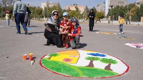 جشنواره خانوادگی دایره های رنگی