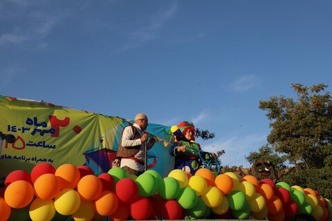 گزارش تصویری برگزاری دومین جشن بزرگ پرواز بادبادک‌ها به همت کانون استان قزوین