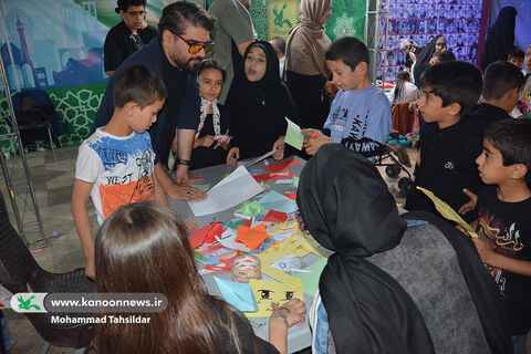 گزارش تصویری موکب فرهنگی کانون قم در شب و روز وفات حضرت معصومه (س)