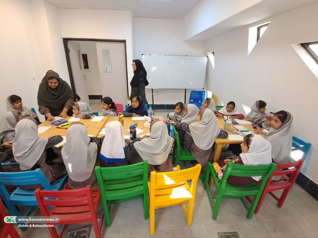 دانشآموزان سیستان و بلوچستانی میزبان مربیان کانون پرورش فکری در هفتهی ملی کودک