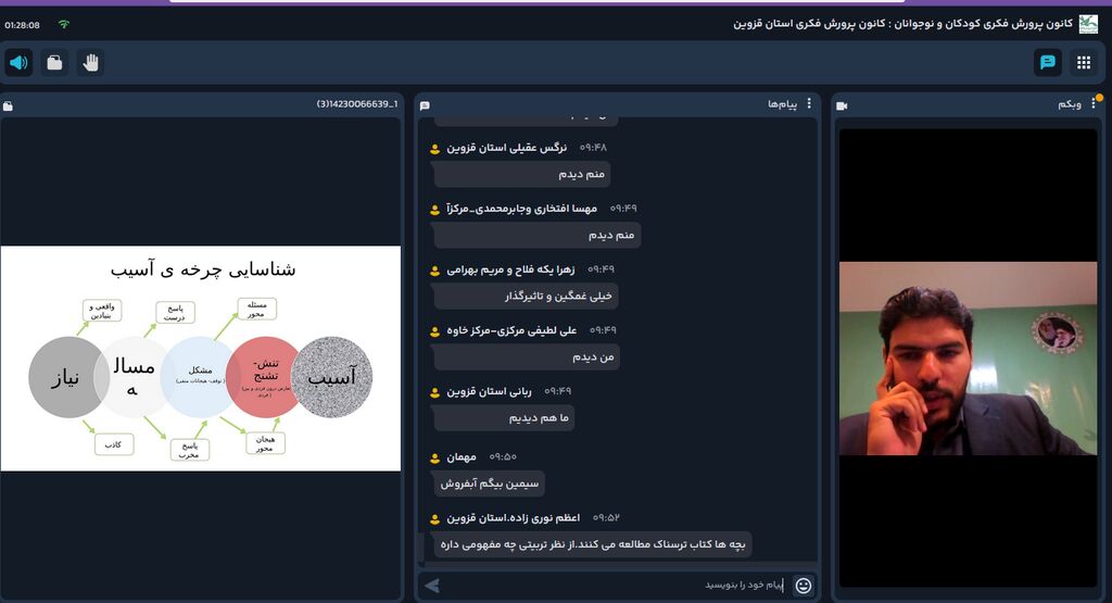 نشست آموزشی "مدیریت رفتارهای آسیب‌رسان در کودکان و نوجوانان"