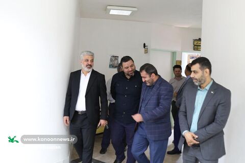 بازید معاون توسعه و مدیریت منابع کانون پرورش فکری کودکان و نوجوانان از مازندران