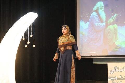 چند نما از برگزاری نخستین همایش استانی قصهگویی به همت کانون استان قزوین