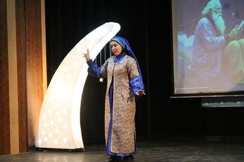 چند نما از برگزاری نخستین همایش استانی قصهگویی به همت کانون استان قزوین