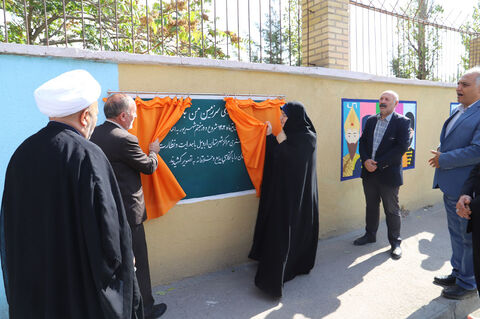 رونمایی از دیوارنگاری «سرزمین من؛ اردبیل»