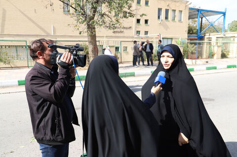 رونمایی از دیوارنگاری «سرزمین من؛ اردبیل»