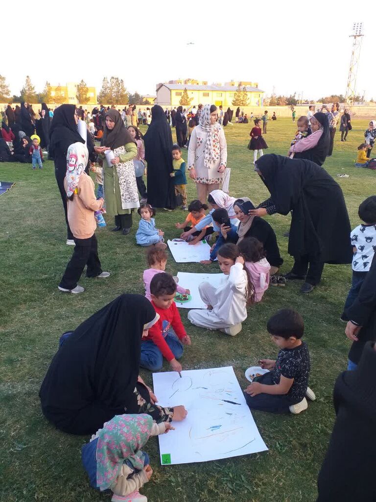 جشن بزرگ هفتهی ملی کودک در شهرستان گناباد