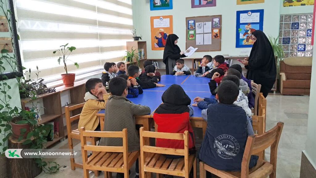 فعالیتهای طرح کانون مدرسه در مرکز فرهنگی هنری کانون علیآبادکتول