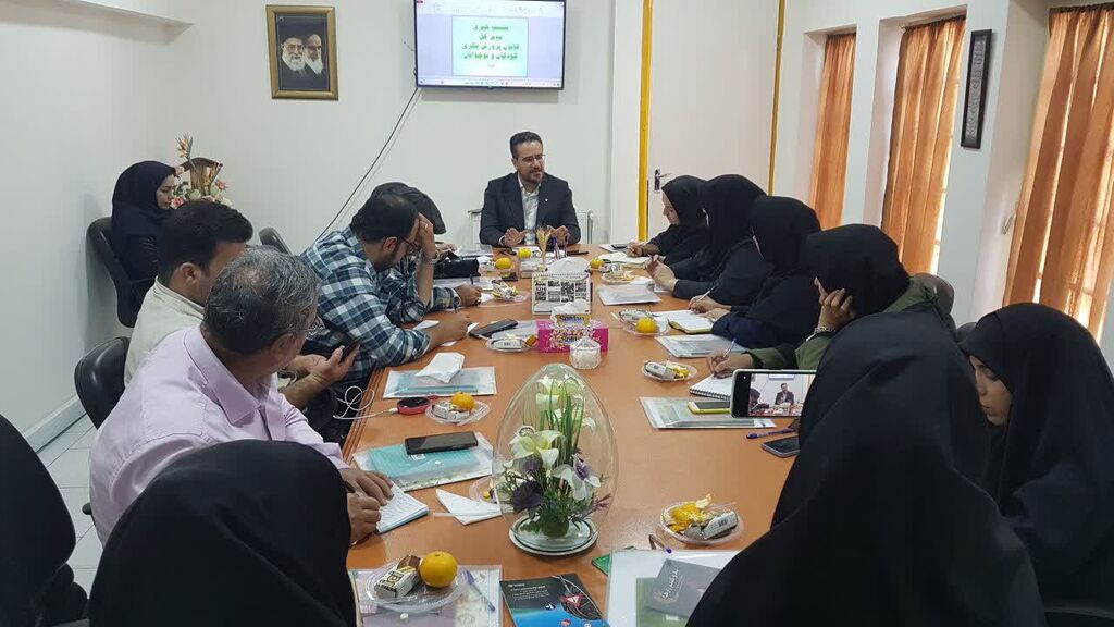 نشست خبری مدیرکل کانون کرمانشاه با خبرنگاران