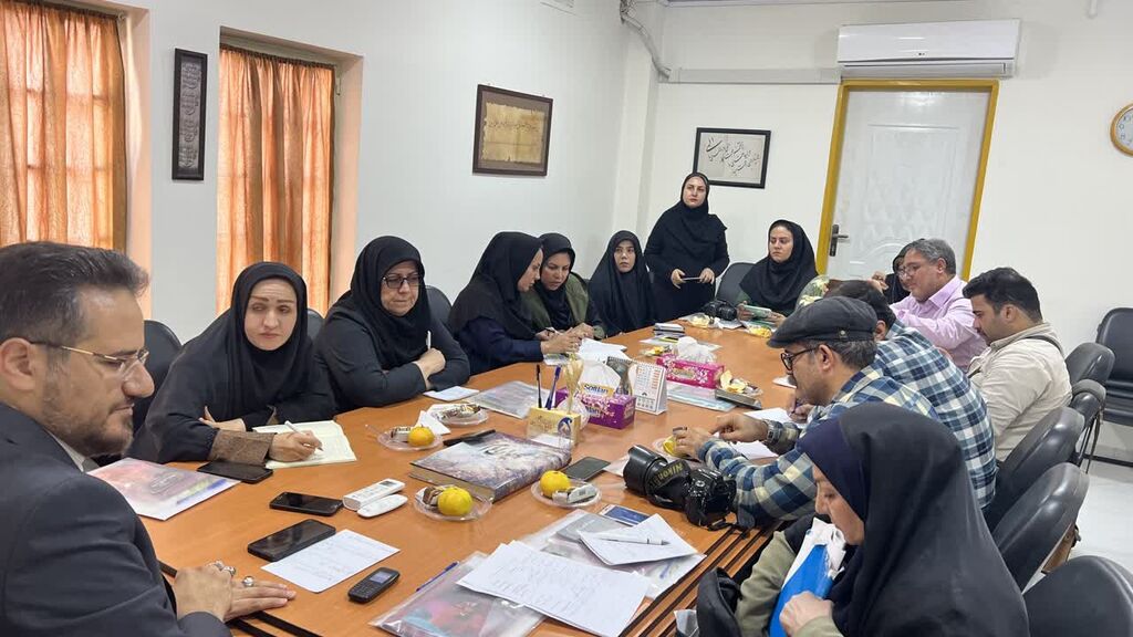 نشست خبری مدیرکل کانون کرمانشاه با خبرنگاران