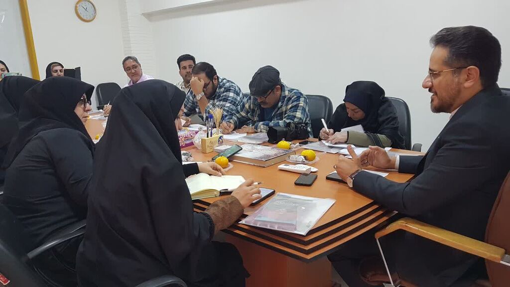 نشست خبری مدیرکل کانون کرمانشاه با خبرنگاران