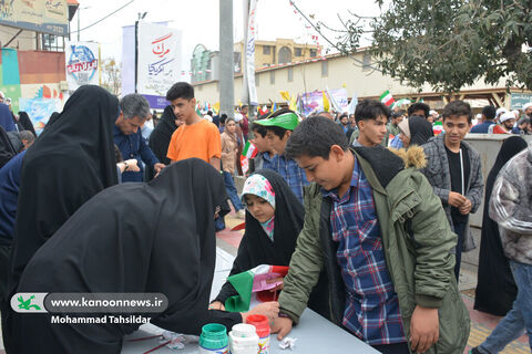 غرفه کانون در راهپیمایی ۱۳ آبان، روز مبارزه با استکبار جهانی