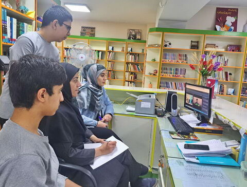حضور کانونیاران استان تهران در نشست مجازی