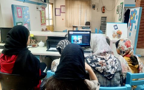حضور کانونیاران استان تهران در نشست مجازی