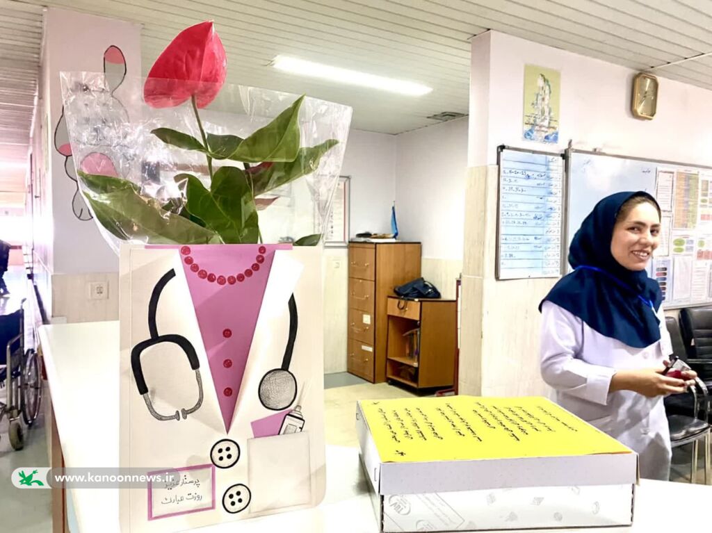 دیدار با پرستاران بخش اطفال بیمارستان آیتالله موسوی زنجان