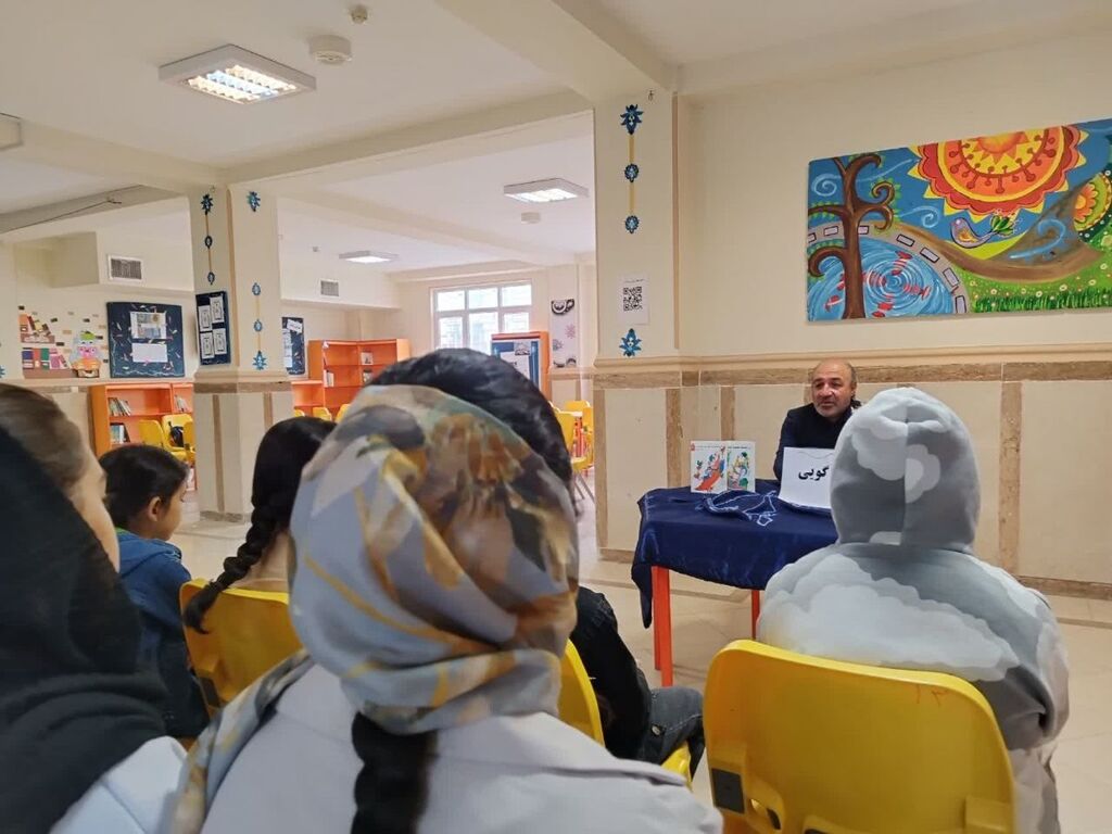 برگزاری کارگاه قصهگویی در مرکز شماره ۱۳ شهر کرمانشاه