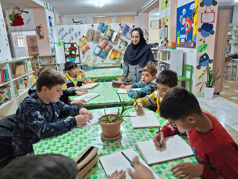 گزارش برنامههای هفته کتاب سال ۱۴۰۳ در مراکز کانون استان اردبیل (بخش اول)
