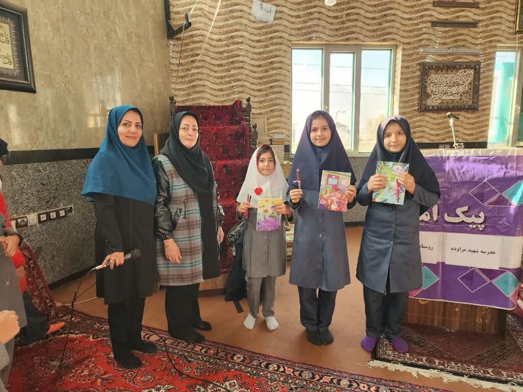 پیک امید کانون همدان در روستای مهدی آباد