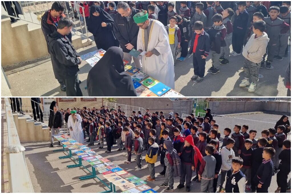 با کتابهای اهدایی کانون، کتابخانه مدرسه شهید خدایی عنبران تجهیز شد