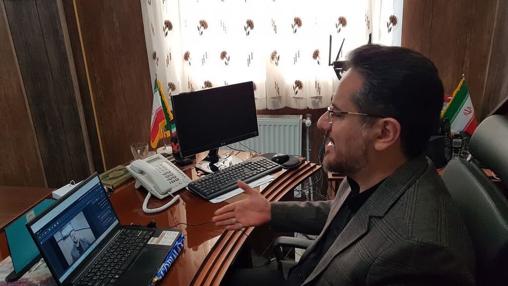 نشست مجازی مدیرکل کانون کرمانشاه با مسئولان مراکز