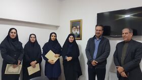 تجلیل از نمایندگان سال گذشته مربیان کانون کرمانشاه در شورای فرهنگی