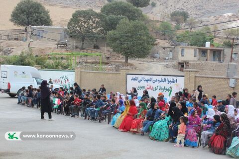 اجرای طرح "کانون و روستا" در روستای آبمورد لوداب