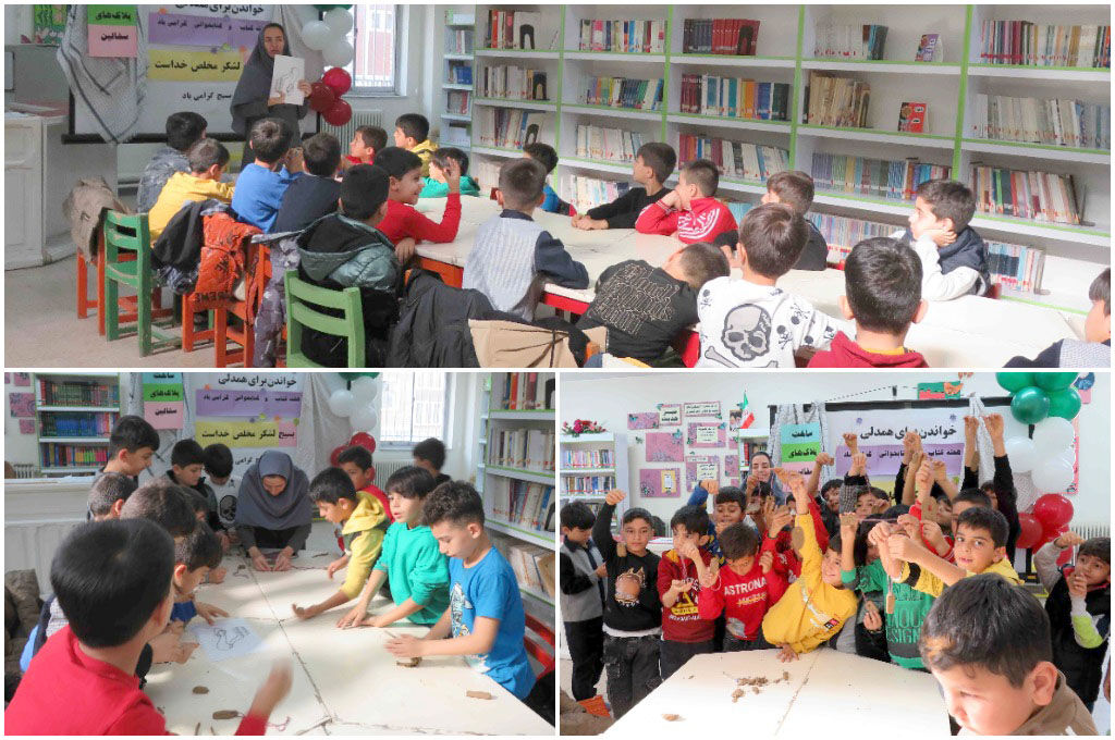 گرامیداشت هفتهی بسیج با ساخت پلاکهای سفالی