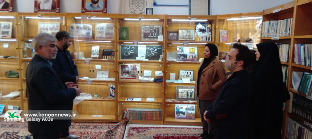 موزه آزادگان حضور کارکنان کانون در موزه تخصصی آزادگان بیرجند