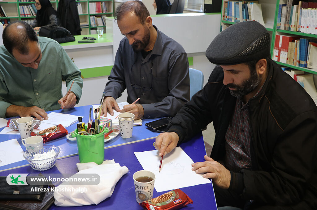 مربیان کانون گیلان در دوره آموزشی«داستانمصور» شرکتکردند