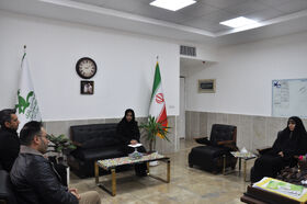 دیدار مدیرکل کانون البرز با کارشناسان «پلیس فتا»