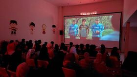 اکران فیلم سینمایی باغ کیانوش در کانون پرورش فکری هرمزگان