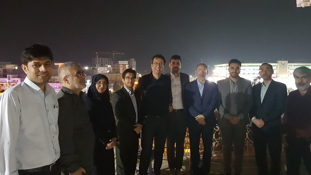 بازدید مدیران توسعه دریا محور معاونت علمی فناوری رئیس جمهور ، مدیرعامل صندوق توسعه صنایع دریایی و مسئولان پردیس دریاساحلی دانشگاه امیر کبیر از کانون هرمزگان