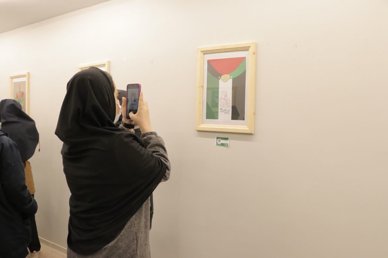 آیین افتتاحیه نمایشگاه تولیدات رویداد دانشآموزی «آغاز نصرالله»