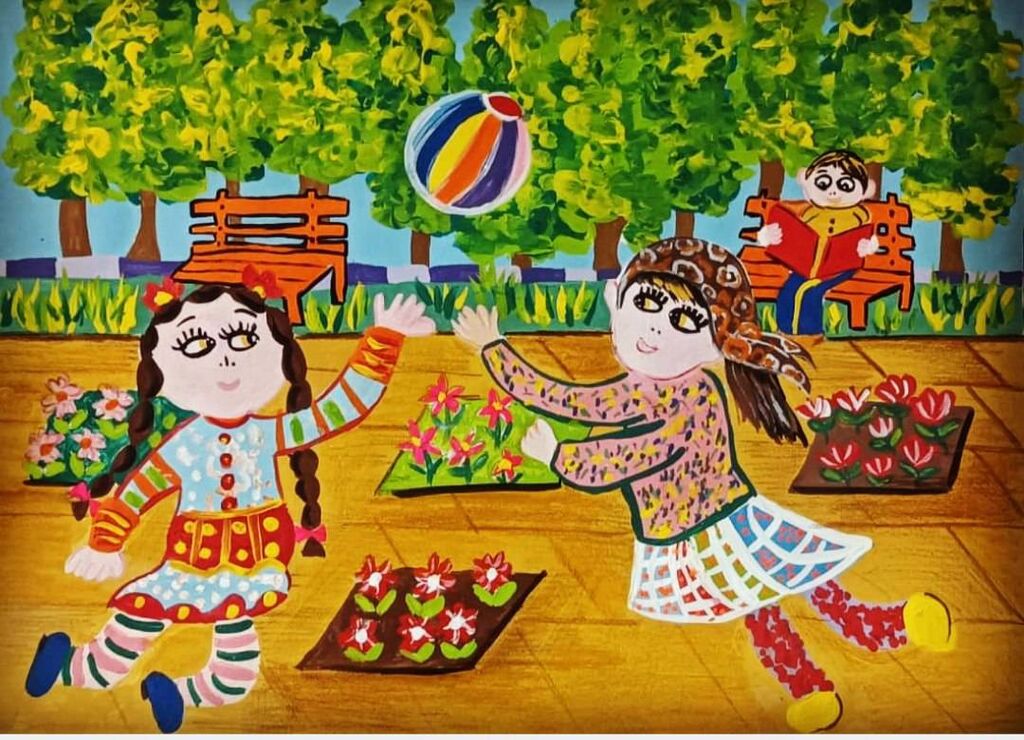 افتخارآفرینی کودکان آبادهای در جشنواره نقاشی بلغارستان