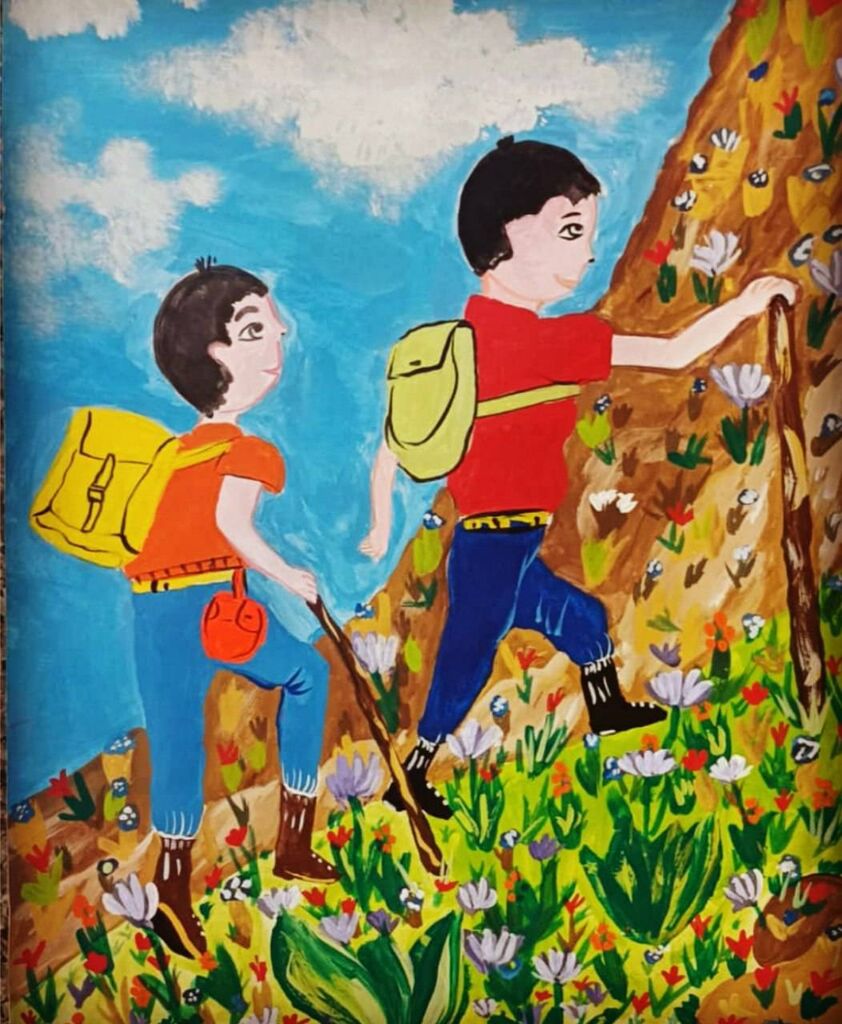 افتخارآفرینی کودکان آبادهای در جشنواره نقاشی بلغارستان