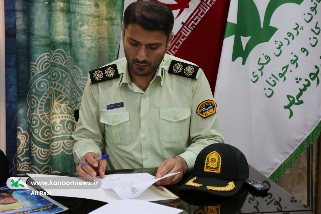 انعقاد تفاهمنامه همکاری بین کانون استان و پلیس فتا استان بوشهر