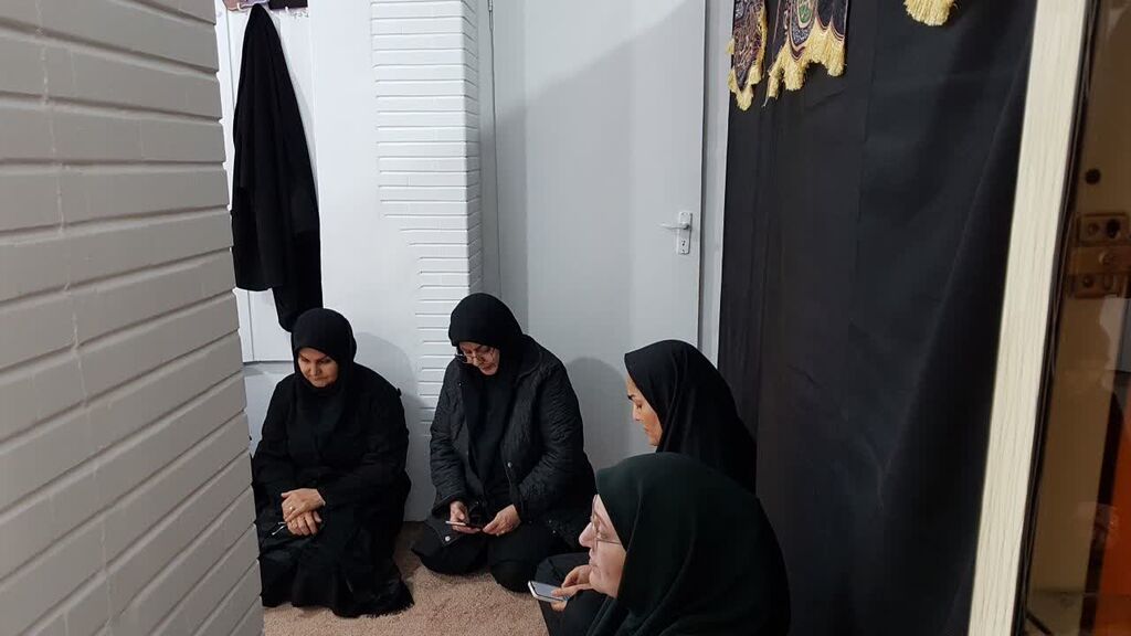 مراسم معنوی حضرت فاطمه (س) در ادارهکل کانون کرمانشاه