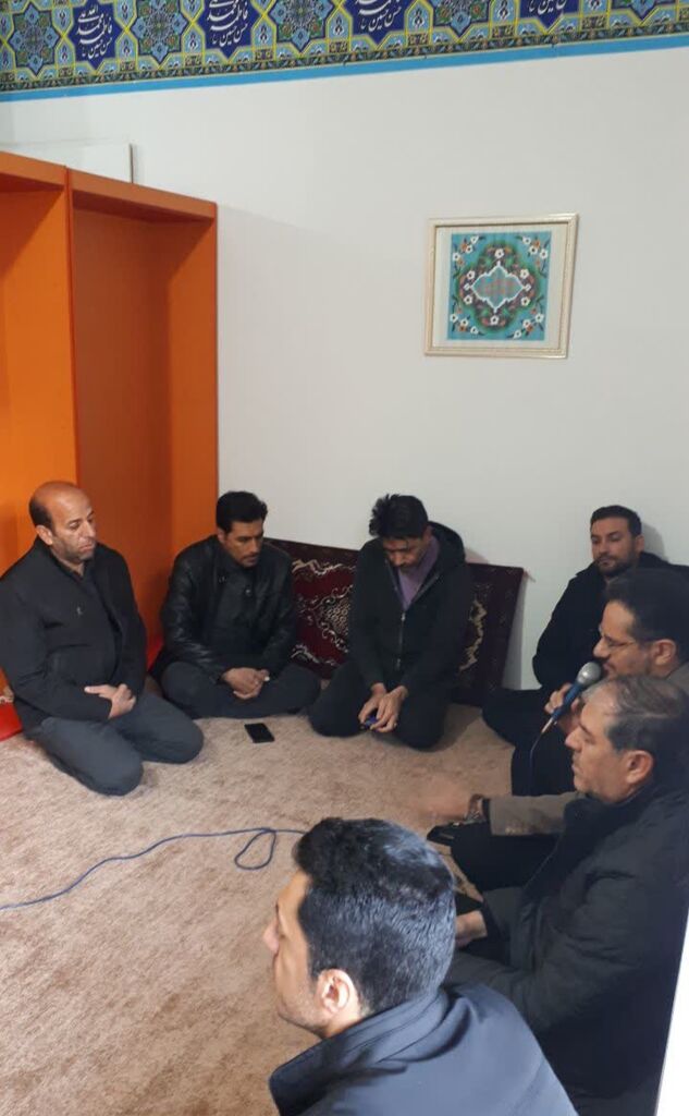 مراسم معنوی حضرت فاطمه (س) در ادارهکل کانون کرمانشاه