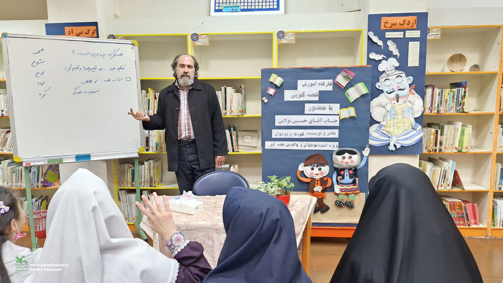 نشست تولایی  ویژگی بارز یک قصهگو انتقال احساس از طریق لحن است