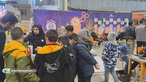 استقبال گسترده از فعالیت های علمی کانون در نمایشگاه نوفن فست تبریز