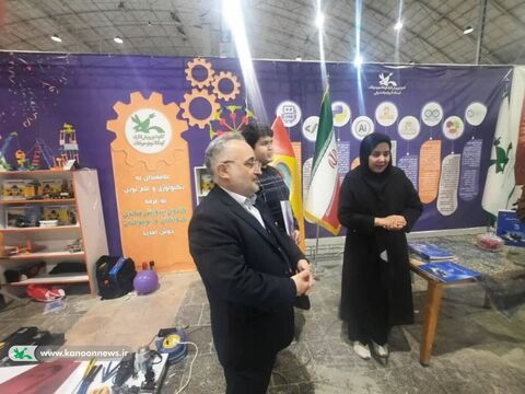 استقبال گسترده از فعالیت های علمی کانون در نمایشگاه نوفن فست تبریز