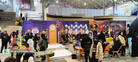 استقبال گسترده از فعالیت های علمی کانون در نمایشگاه نوفن فست تبریز