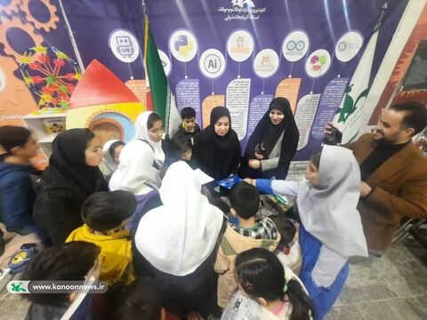 استقبال گسترده از فعالیت های علمی کانون در نمایشگاه نوفن فست تبریز