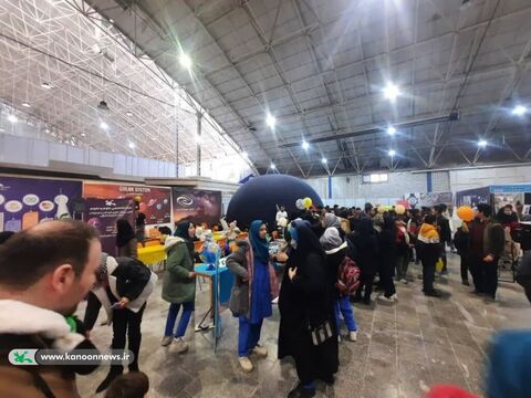 استقبال گسترده از فعالیت های علمی کانون در نمایشگاه نوفن فست تبریز
