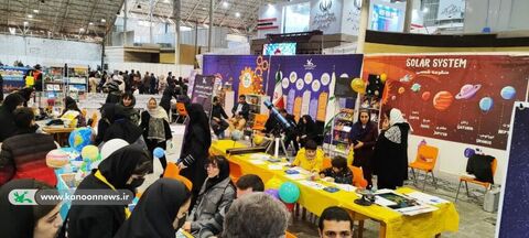 استقبال گسترده از فعالیت های علمی کانون در نمایشگاه نوفن فست تبریز