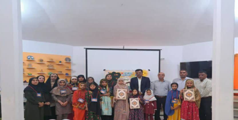 جشنواره قصه گویی بین المللی مرحله ی کتابخانه ای مرکز هرمز برگزار شد