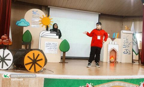 اجرای قصههای ۱۰۰ ثانیهای در روز سوم و پایانی جشنواره قصهگویی خوزستان