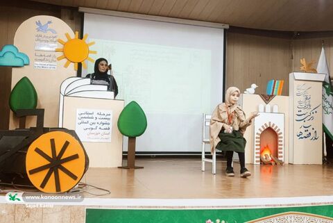 اجرای قصههای ۱۰۰ ثانیهای در روز سوم و پایانی جشنواره قصهگویی خوزستان